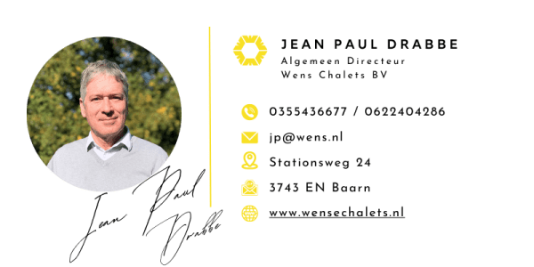 Handtekening Jean Paul Drabbe