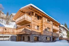 01. Catered chalet Crystal Sankt Anton Aanzicht