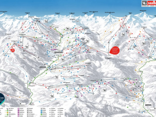 17 Catered chalet Silian Hinterglemm Skimap Saalbach min